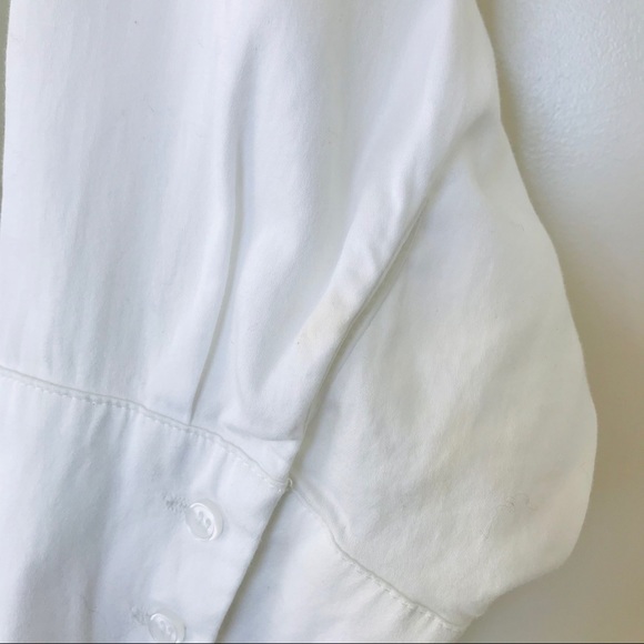 White Unique Batwing blouse - Picture 7 of 8